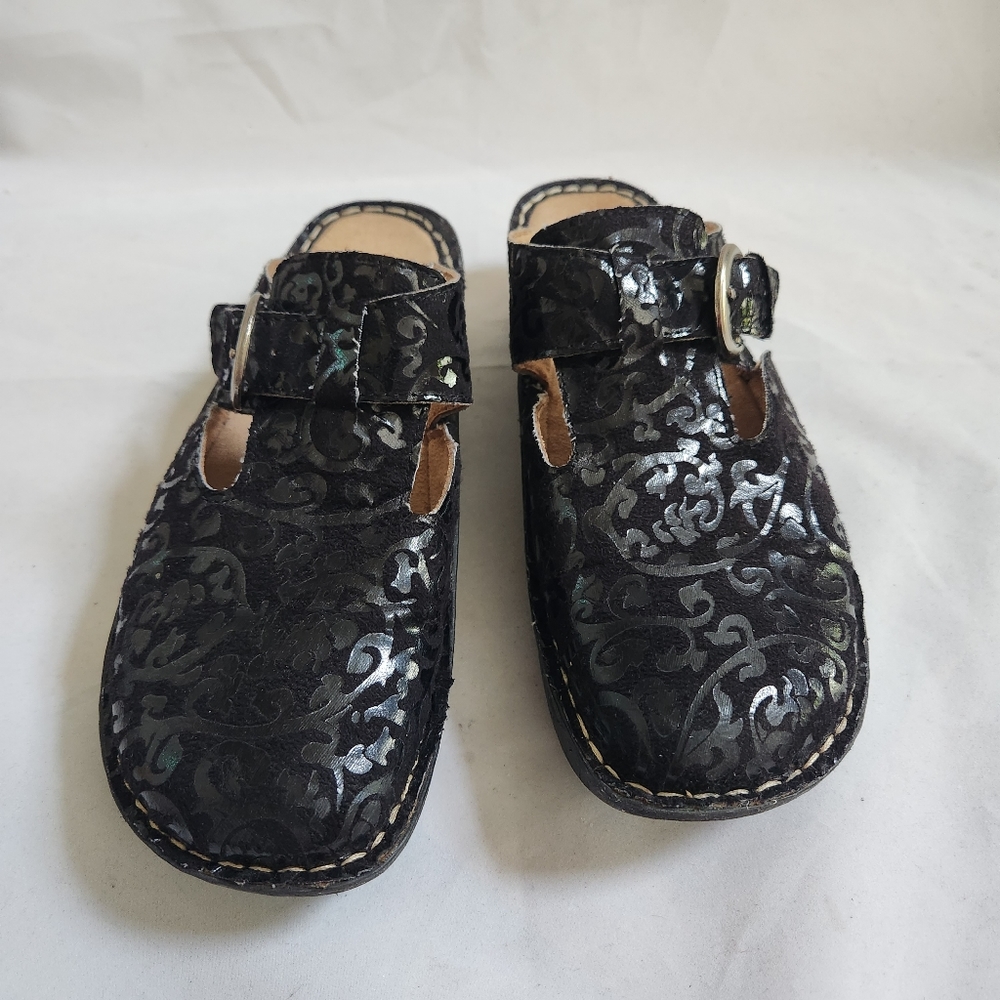 Croft & Barrow Sole Sense Ability Black Clogs SIZE 9